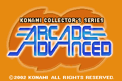 科拿米精品游戏合集6合一 Konami Collector's Series - Arcade Advanced(US)(Konami)(32Mb)